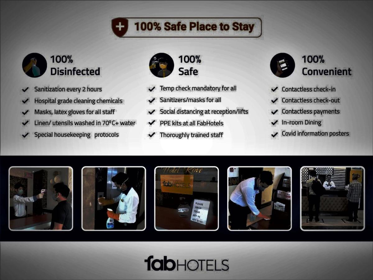 Fabhotel Rajat Crown Bhopal Zewnętrze zdjęcie